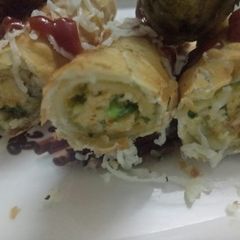 A picture of Cheese paneer cigar.