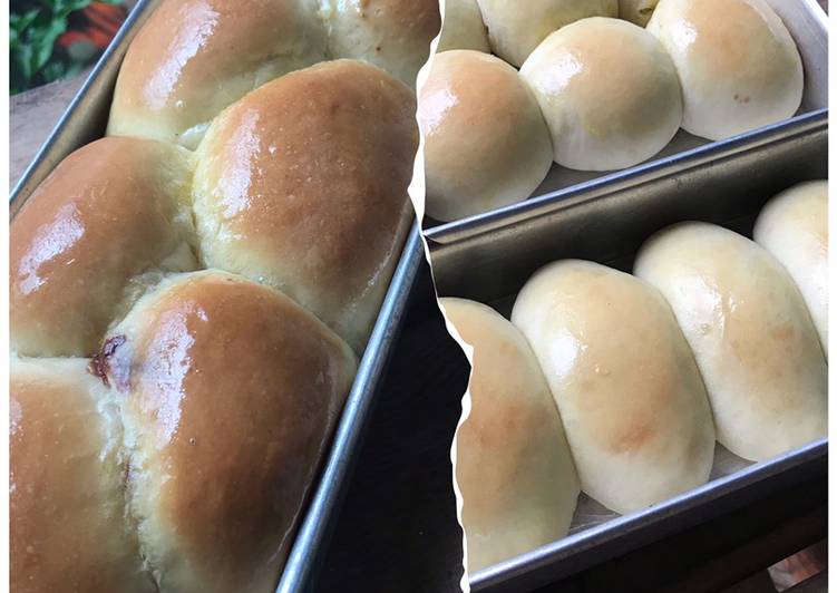 Resep masakan Roti sobek susu | Langkah Membuat Roti sobek susu Yang Mudah Dan Praktis