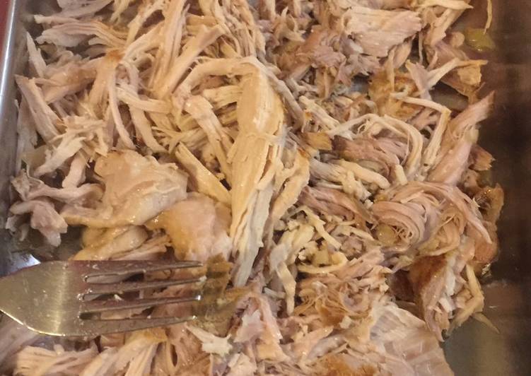 Slow cooker ginger beer pulled pork