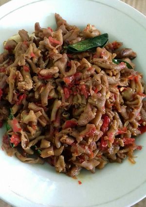 Foto resep Usus pedas mantap
