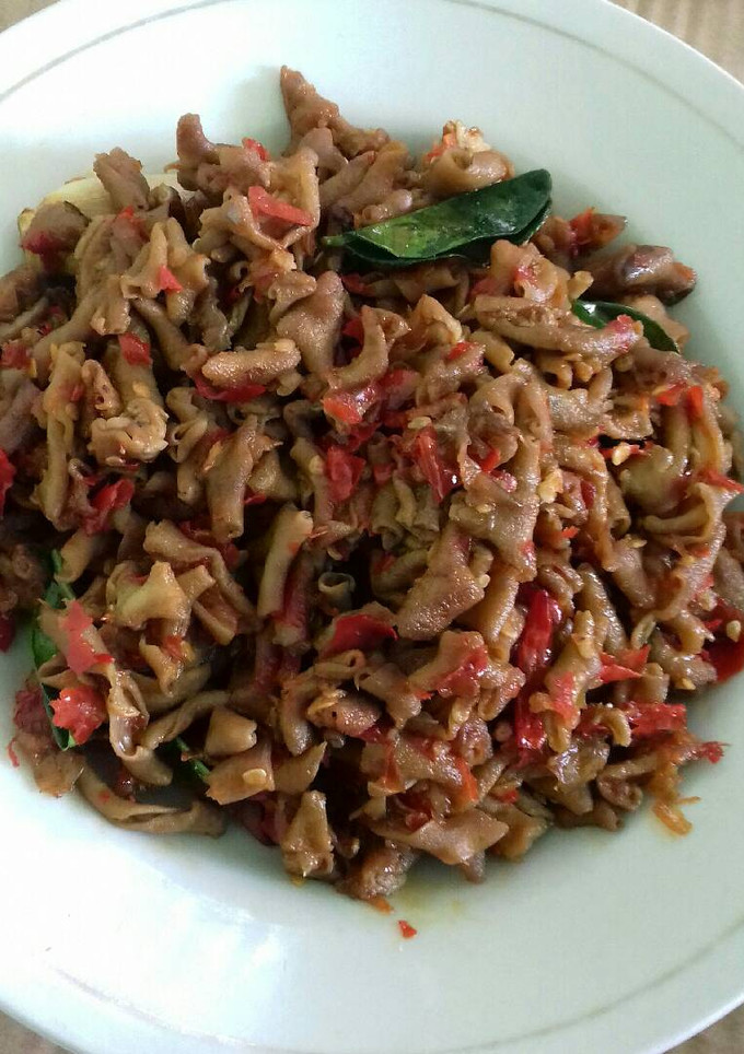 Foto resep Usus pedas mantap