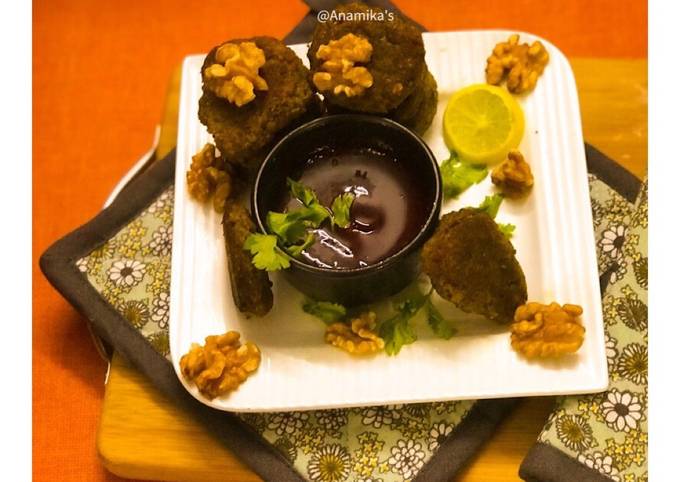Walnuts Hara-Bhara Kebab