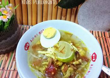 Resep Baru Soto Sadang Ayam Khas Purwakarta Nikmat Lezat