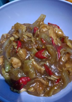 Foto resep Ayam Lada Putih