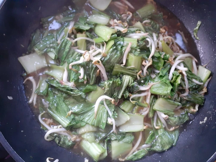 Easy Steps to Make Pokcoy Bawang Putih the So Delicious You can take Joss in your mouth