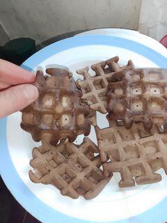 Фото Шоколадные венские вафельки.