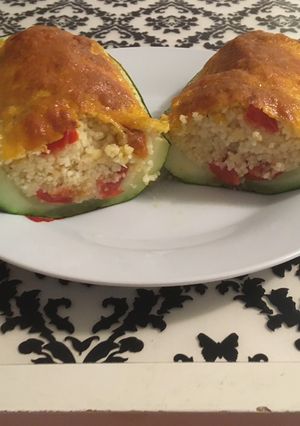 A picture of Zucchini with couscous (Cuketa s kuskusom).