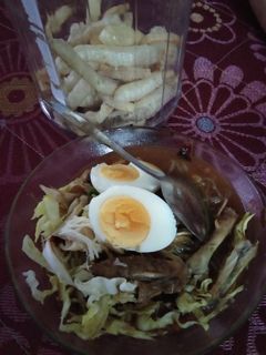 Foto resep Soto ayam bening + Sambel kecap