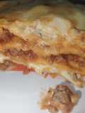 Lasaña con masa casera bi salsas