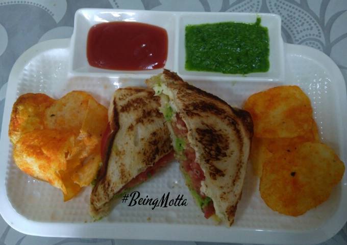 Simple Way to Make Perfect Green Peas Toast Sandwich