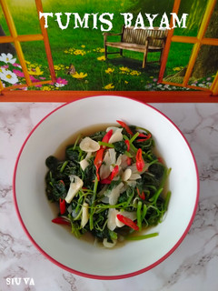 Foto resep Tumis Bayam