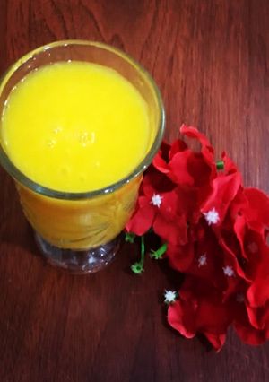 A picture of Mango smoothie.