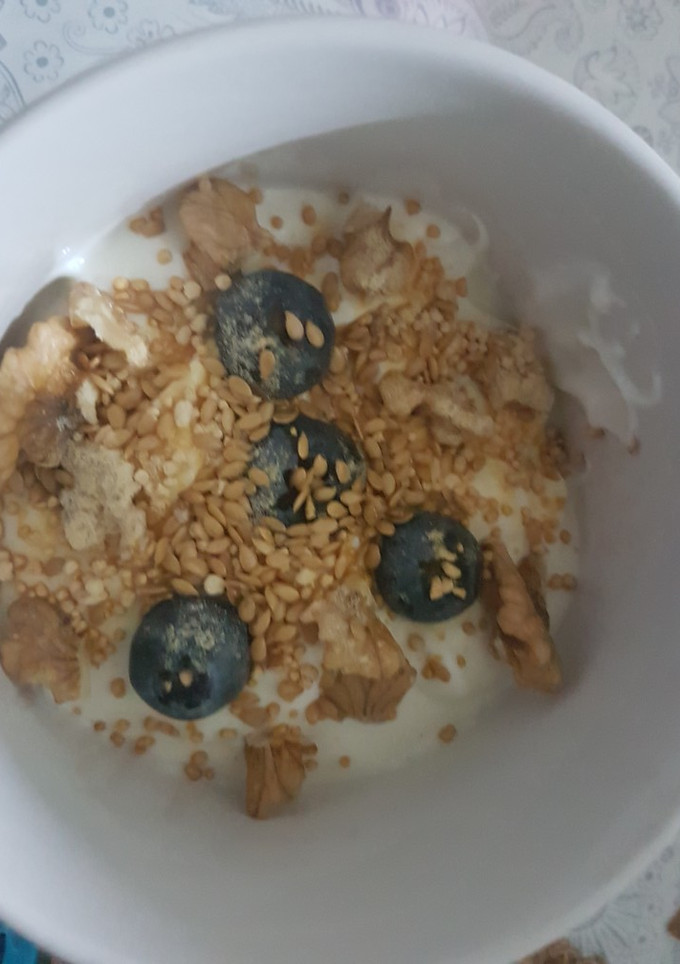 Una foto de Yogurt nutritivo