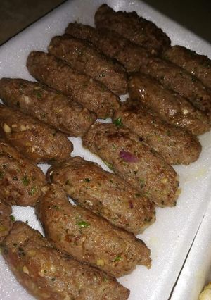 A picture of Muthia kabab.