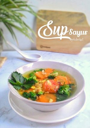 Foto resep Sup Sayur Simple
