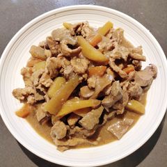 A picture of Sautéed Pork and Liver.