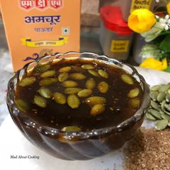A picture of Amchur Chutney With Brown Sugar – Easy & Quick Recipe.