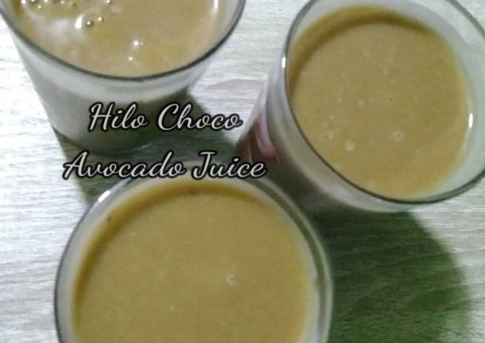 Cara Gampang Membuat Hilo Choco Avocado Juice yang Sempurna