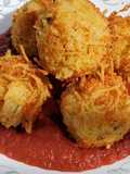 Spaghetti Balls and Meat sauce