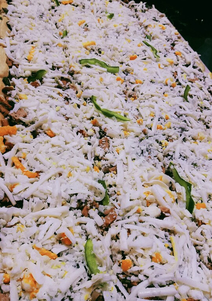 عکسی از دستور پیتزای عجله ای من