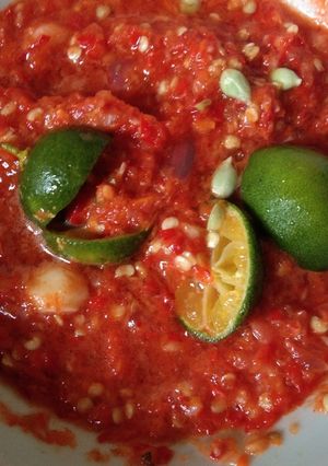 Foto resep Sambal penyetan