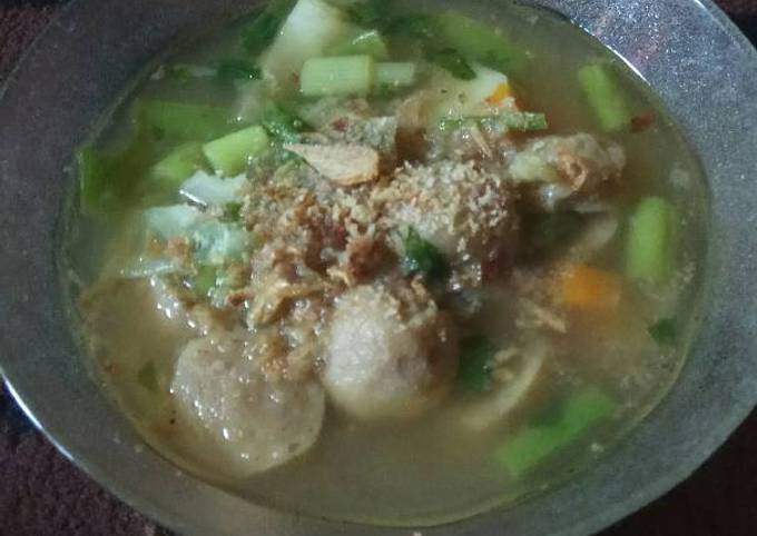 Resep Sop Sayur Baso Oleh Ina Haryani Cookpad