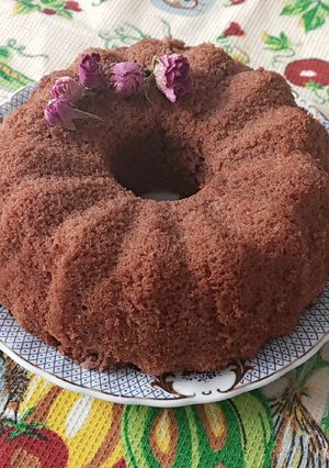 عکسی از دستور کیک شکلاتی🍩