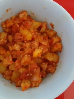 Foto resep Tempe sambel kentang