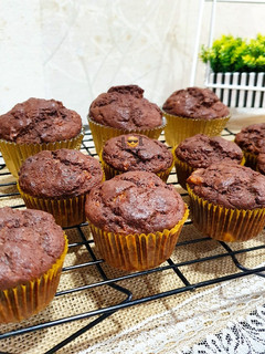 Foto resep Banana choco muffin