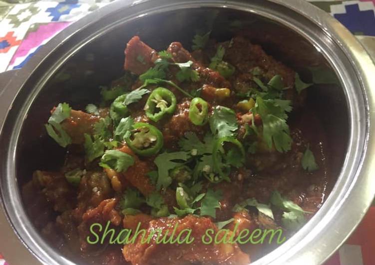 Recipe: Yummy Mutton makhni handi