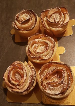 Une photo de Mini tarte aux pommes revisité