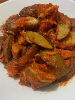 Foto resep Jengkol teri balado