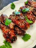 Chinese-Style Chicken Wings in Air Fryer or Oven