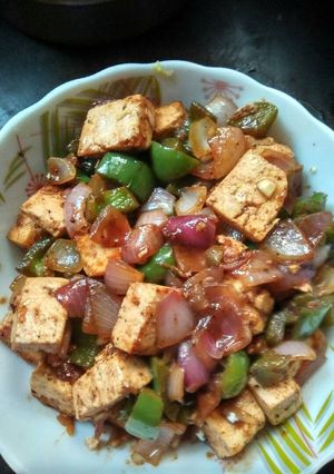 A picture of Chilli Paneer.