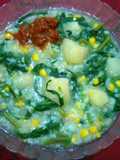 Bubur Manado, simple manfaatkan sisa nasi