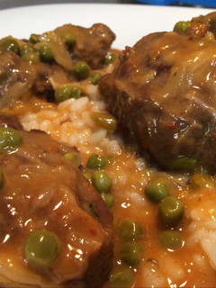 Una foto de Carrilleras en salsa de ñora GM E y F