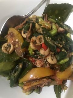Foto resep Cumi Pete Cabe Ijo