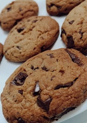 Una foto de Galletas de chocolate