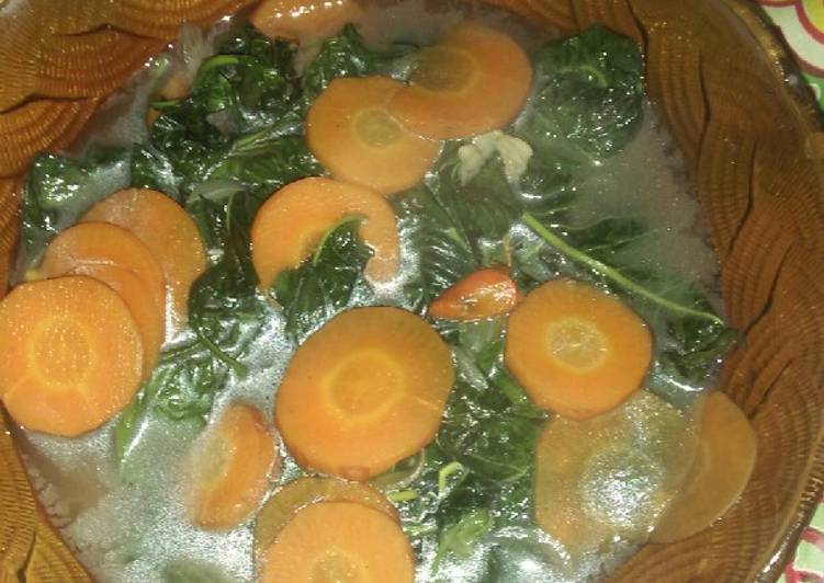 Resep Sayur bateL (bayam wortel) yang Bikin Ngiler