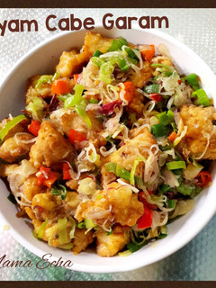 Foto resep Ayam Cabe Garam