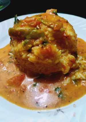 A picture of Tomato Kadhi.