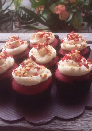Foto resep Red velvet cupcake