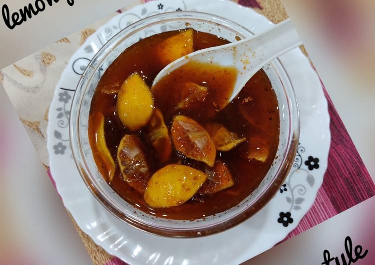 How to Make Ultimate Lemon pickle
