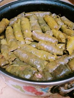 صورة لوصفة محشي ورق العنب