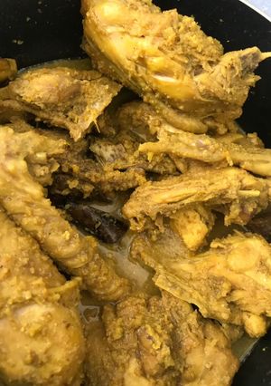 Foto resep Ayam goreng kuning wangi jinten
