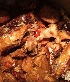 cá biển kho gừng