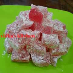 A picture of Turkish delight.
