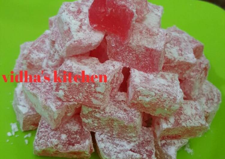 Resep Turkish delight, Enak Banget