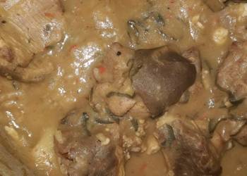 Easiest Way to Make Perfect White soup with goat meat