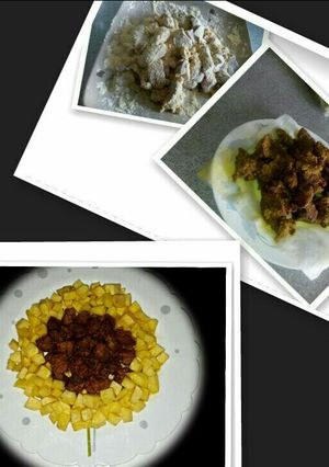 عکسی از دستور جگر سرخ شده